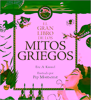 Portada de El Gran Libro de los Mitos Griegos para niños