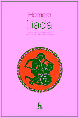Portada de La Ilíada de Homero